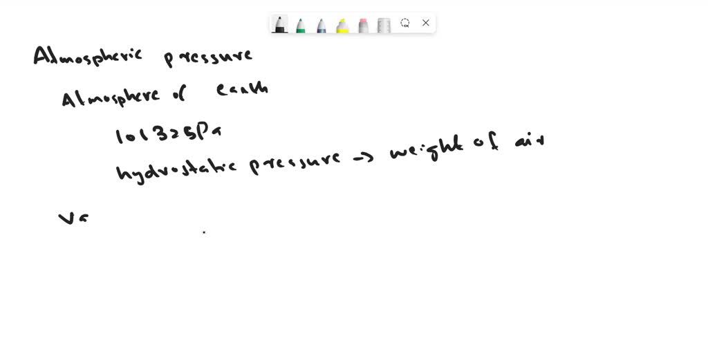 SOLVED . Atmospheric pressure exerts a large force (equal to the