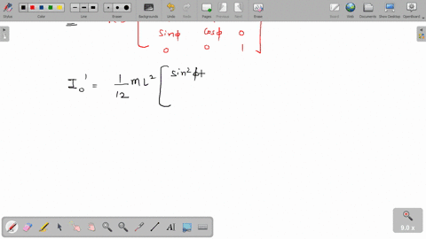 the-uniform-slender-bar-of-mass-m-and-length-l-is-centrally-mounted-on-the-shaft-a-a-about-which-it-70193