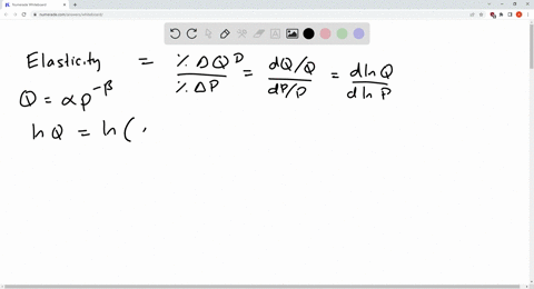 demand-is-q-p-where-p-is-price-q-is-the-quantity-demanded-and-and-are-positive-constants-i-calculate-and-interpret-the-elasticity-of-demand-with-respect-to-price-ii-let-1-use-your-elasticity-59645