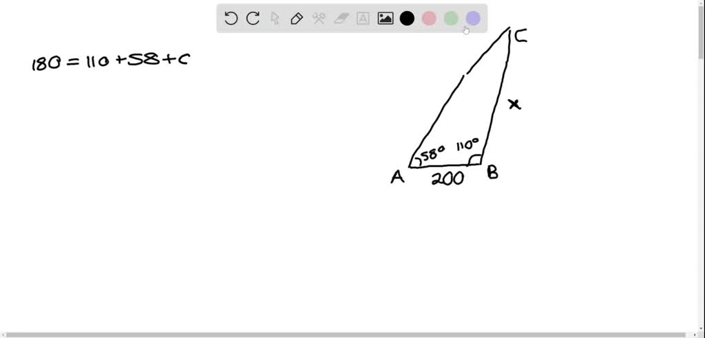 SOLVED: 10. A surveyor needs to determine the distance between two ...