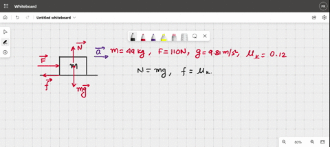 the-coefficient-of-kinetic-friction-between-the-surface-and-the-blocks-is-012-if-fx-11on-and-m-49-kg-in-the-figure-how-much-does-frction-act-on-m-what-is-the-acceleration-of-m-g-981-mls-12-f-02192