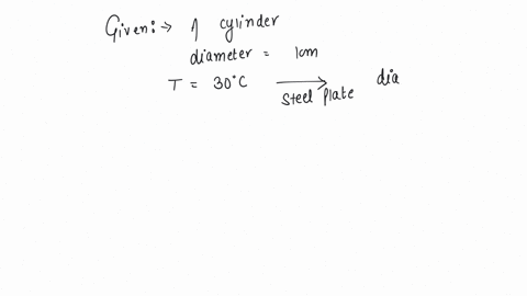 if-a-cylinder-of-diameter-10-cm-at-30c-is-to-be-solid-into-a-hole-of-diameter-09997-cm-in-a-steel-plate-at-the-same-temperature-then-minimum-required-rise-in-the-temperature-of-the-plate-is-coefficien