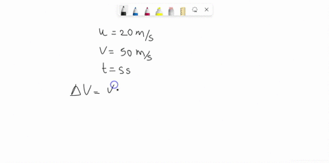what-is-the-acceleration-of-the-car-whose-speed-increases-from-20-ms-to-50ms-in-5-second-84769