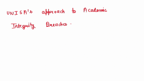 how-does-unisa-address-breaches-of-academic-integrityquestion-19answeraby-implementing-peer-led-corrective-measuresbby-ignoring-minor-violationscthrough-developmental-interventions-and-formal-actionsd