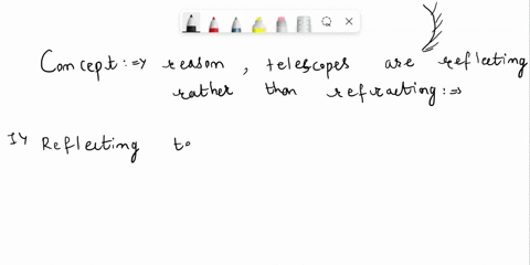 large-telescopes-are-usually-reflecting-rather-than-refracting-list-some-reasons-for-this-choice-17445