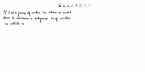 let-g-be-a-group-of-order-2m-where-m-is-odd-show-that-g-is-not-simple-31367