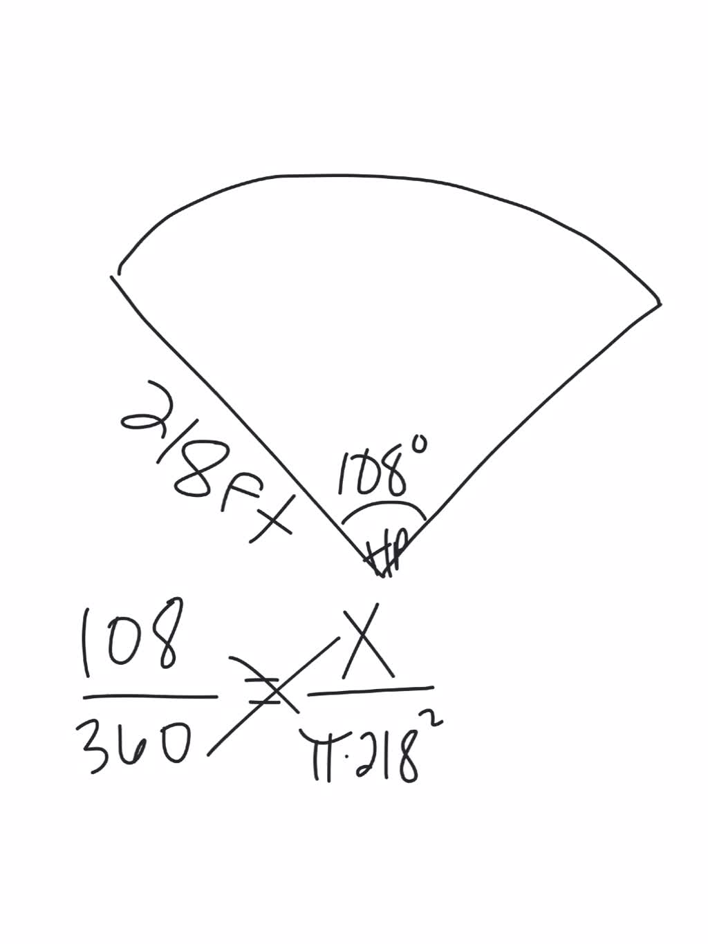 SOLVED The outfield fencing for a Little League field forms a circular
