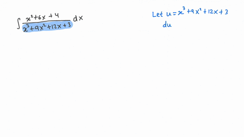 find-the-indefinite-integral-remember-to-use-absolute-values-where-appropriate-use-c-for-the-constant-of-integration-int-fracx26-x4x39-x212-x3-d-x