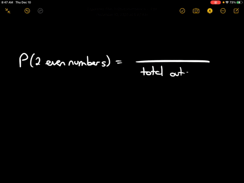 a-die-is-rolled-find-each-probability-ptwo-even-numbers