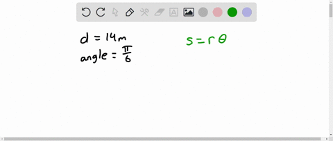 find-the-length-of-the-arc-of-a-circle-of-diameter-14-meters-subtended-by-a-central-angle-of-6-radians-round-your-answer-to-two-decimal-places-s-meters-87807