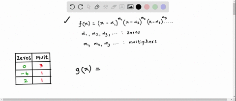 write-a-polynomial-function-with-the-given-zeros-and-their-corresponding-multiplicities-there-are-many-possible-answers-write-the-answer-in-factored-form-with-coefficient-1-zeros-mult-gx-49555