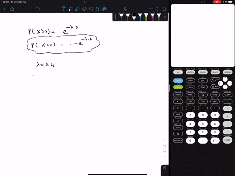 let-x-have-an-exponential-distribution-with-04-find-the-probability-round-your-answer-to-four-decimal-places-p5-x-9-64397