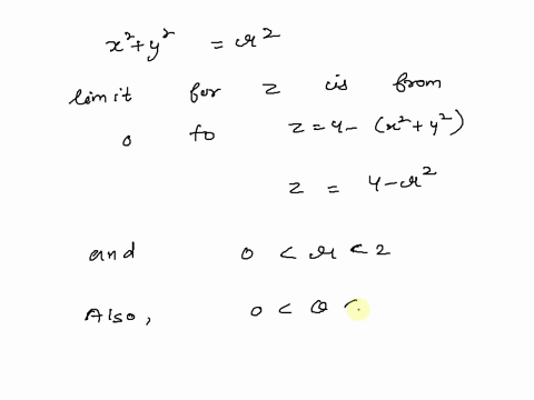 use-cylindrical-coordinates-evaluate-the-triple-integral-over-the-region-e-6xx2-y2-dv-where-e-is-the-solid-in-the-first-octant-that-lies-beneath-the-paraboloid-z-4-x2-y2-68129