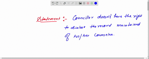 is-a-counselor-doesnt-have-the-right-to-disclose-the-records-of-hisher-counselee-67474
