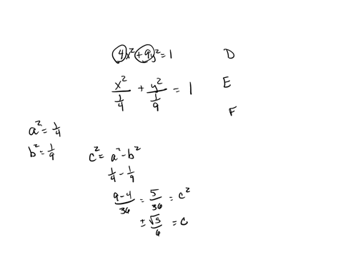 find-the-directrix-eccentricity-and-focus-of-the-ellipse-given-by-4x29y2