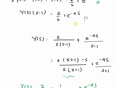 point-consider-ihe-following-initial-value-problem-which-an-input-of-large-amplitude-and-short-duration-has-been-idealized-as-delta-function-y-y-28t-_-4-y0-0-find-ihe-laplace-transiorm-of-th-68283