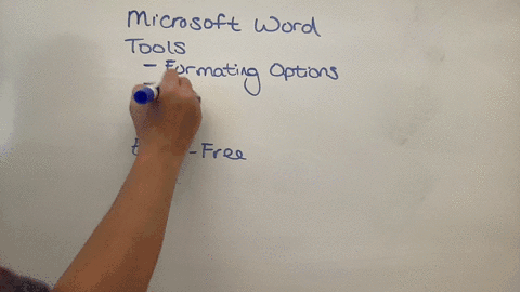 there-are-two-paragraphs-in-this-discussion-in-paragraph-one-identify-the-various-tools-that-can-be-used-to-create-a-professional-document-in-microsoft-word-choose-at-least-one-of-the-tools-which-you