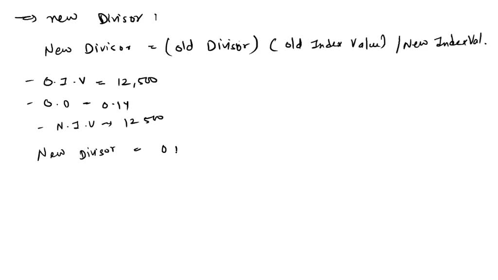 SOLVED A priceweighted index consists of stocks A, B, and C, which are priced at 60,34, and 25