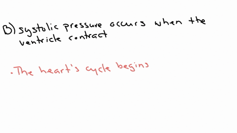 systolic-pressure-a-occurs-when-the-atria-contract-b-occurs-when-the-ventricles-contract-c-is-lower-than-diastolic-pressure-d-happens-exactly-when-the-sinoatrialnode-fires-e-is-measured-in-the-posteri