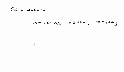 a-puck-of-mass-m-120-kg-slides-in-a-circle-of-radius-r-170-cm-on-a-frictionless-table-while-attached-to-a-hanging-cylinder-of-mass-m-310-kgby-a-cord-through-a-hole-in-the-table-what-speed-ke-19048