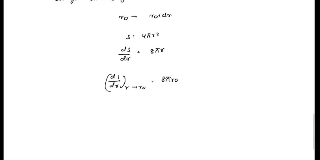 SOLVED: Write a differential formula that estimates the given change in ...