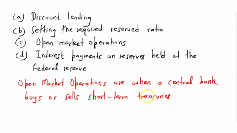 which-of-the-following-is-the-primary-tool-of-monetary-policy-under-an-ample-reserves-regime-a-discount-lending-b-setting-the-required-reserve-ratio-c-open-market-operations-d-interest-payme-26007