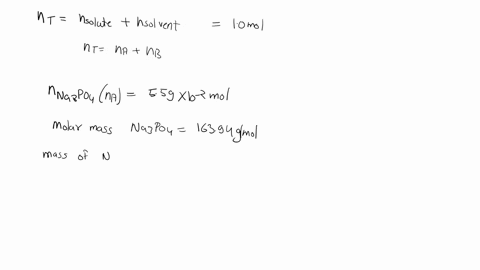the-mole-fraction-of-sodium-phosphate-nazpo4-in-an-aqueous-solution-is-55910-2-the-percent-by-mass-of-sodium-phosphate-in-the-solution-is-95315