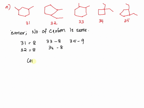 which-of-these-structures-is-not-an-isomer-of-the-other-4-structures-compound-31-compound-32-compound-33-compound-34-compound-35-compound-33-compound-34-compound-31-compound-32-compound-35-q-54209