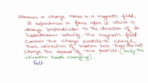 the-magnetic-force-on-a-charged-moving-particle-a-depends-on-the-sign-of-the-charge-on-the-particle-89869