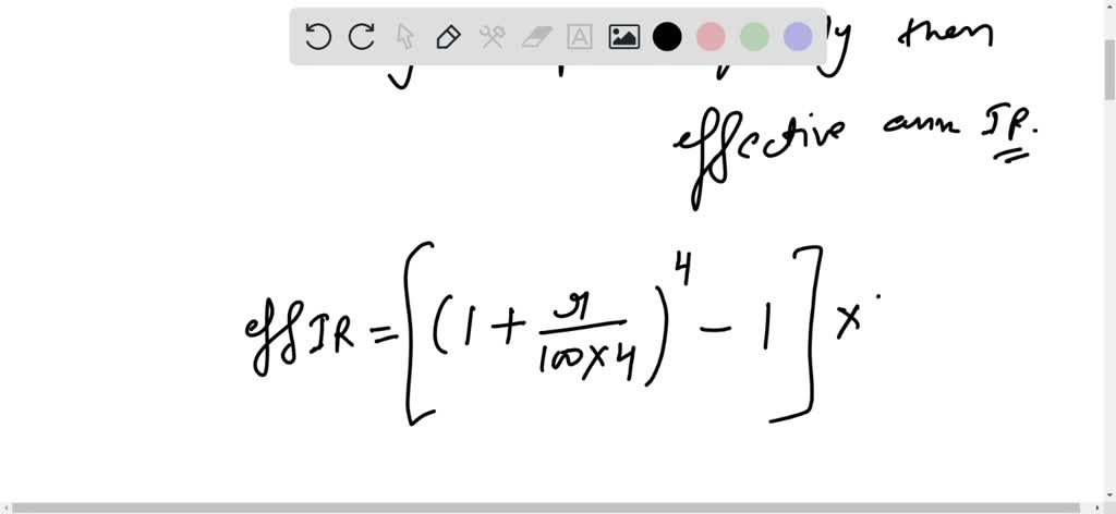 SOLVED: Calculate the annual force of interest which is equivalent to a ...