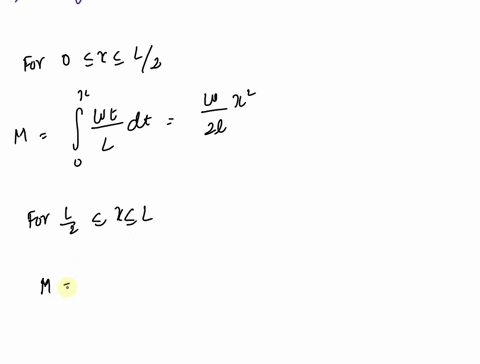 derive-expressions-for-the-shear-force-v-and-bending-moment-m-in-terms-of-x-in-the-cantilever-beam-shown-here-then-answer-the-questions-note-that-the-cantilever-beam-is-subjected-to-a-parabo-29606