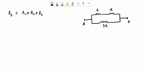 if-two-equal-resistance-r-resistors-are-connected-in-series-and-then-in-parallel-to-the-third-resistor-of-resistance-2r-find-the-total-resistance-10994