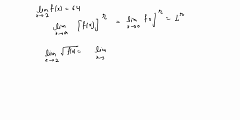 let-lim-fx-64_-use-the-limit-rules-to-find-the-following-limit-simplify-your-answer-87518