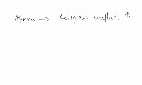 one-characteristic-that-is-particular-to-african-politics-is-that-1-religious-conflict-is-found-in-africa-but-not-in-other-regions-2-the-african-region-has-been-more-influenced-by-external-e-50229