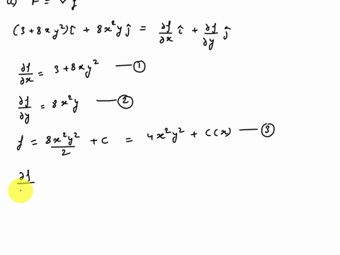 consider-f-and-c-below-fx-y-3-8xy2i-8x2yj-c-is-the-arc-of-the-hyperbola-y-1x-from-1-1-to-5-5-a-find-function-f-such-that-f-vf-fx-y-b-use-part-a-to-evaluate-f-dr-along-the-given-curve-c-07386