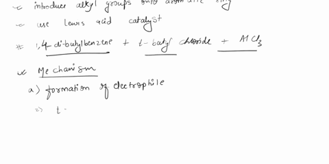 explain-why-the-reaction-of-14-di-t-butylbenzene-with-t-butyl-chloride-and-aluminum-chloride-gives-135-tri-t-butylbenzene-18497