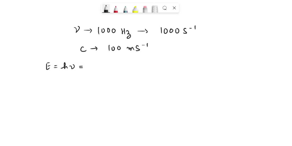 SOLVED The speed of a wave on a guitar string is 100 m/s, and the