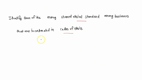 identify-three-of-the-many-shared-ethical-standards-among-businesses-that-are-incorporated-in-codes-of-ethics-00655