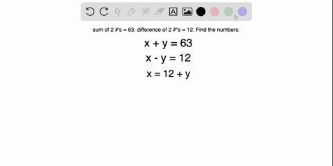 the-sum-of-two-numbers-is-equal-to-63-and-their-difference-is-equal-to-12-find-the-numbers-13923