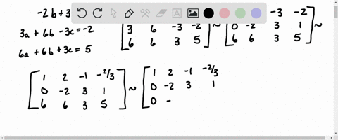 solve-given-linear-system-by-both-guassian-and-guass-jordan-elimination-2b-3c-1-3a-6b-3c-2-6a-6b-3c-5