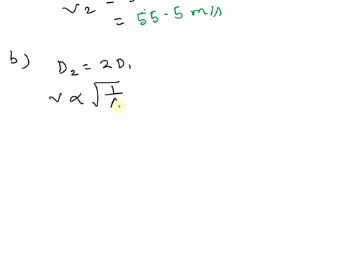 a-10-cm-diameter-solid-metal-ball-falls-through-the-air-at-its-terminal-velocity-of-393-ms-a-what-would-the-new-terminal-velocity-be-if-the-mass-of-the-ball-were-doubled-while-the-diameter-a-52388