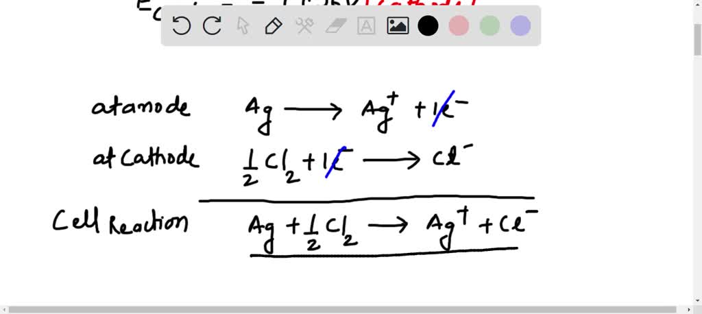 SOLVED: 1.) Write the cell notation for an electrochemical cell ...