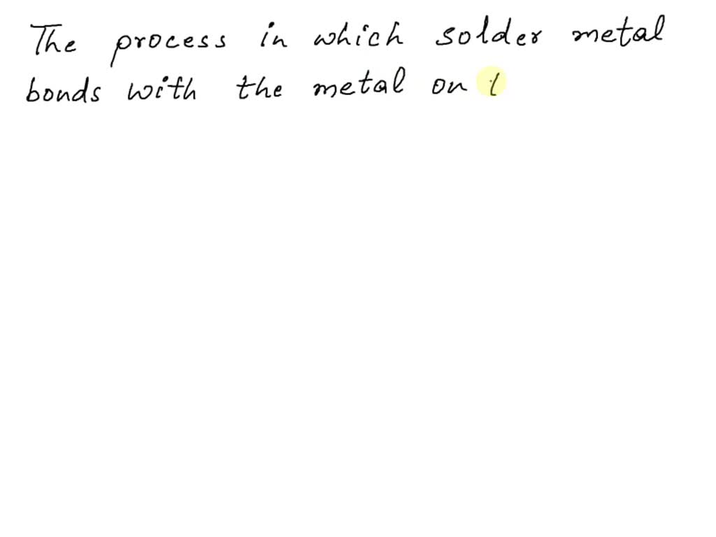 SOLVED The purpose of using flux in soldering is to A. Increase