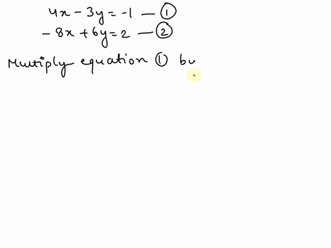use-the-echelon-method-to-solve-the-following-system-of-two-equations-in-two-unknowns-check-your-answer-4x-3y-8x-6y-2-select-the-correct-choice-below-and_-if-necessary-fill-in-the-answer-box-91005