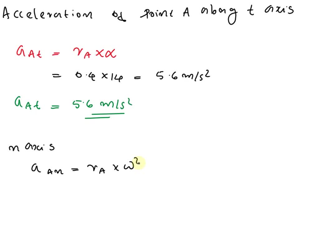 'The T-shaped body rotates about horizontal axis through point 0 At the ...