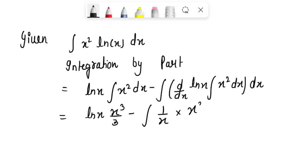 SOLVED: Consider the integral int x^(6)e^(x)dx : Applying the ...