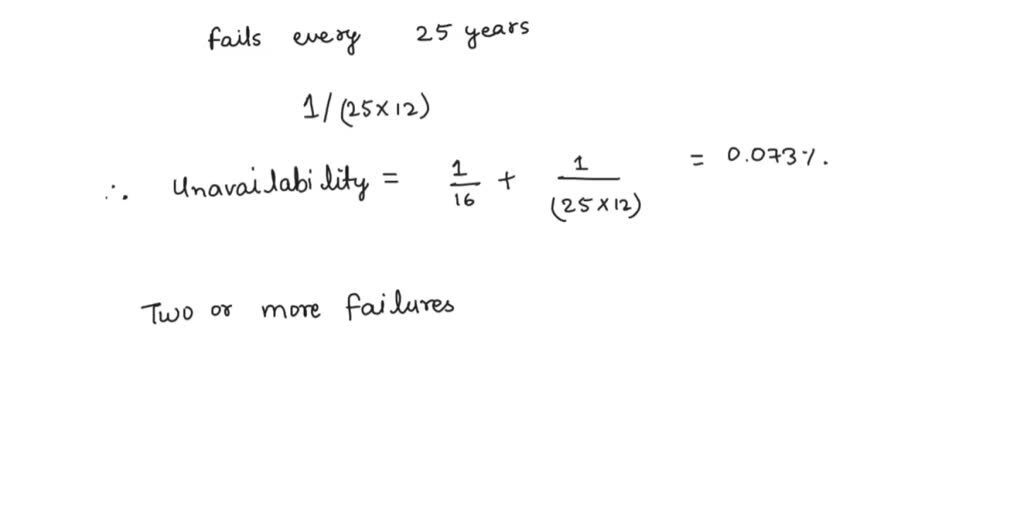 A reactor experiences trouble once every 16 months. The protection