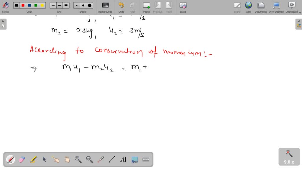 SOLVED Two clay balls collide headon in a perfectly inelastic collision. The first ball has a
