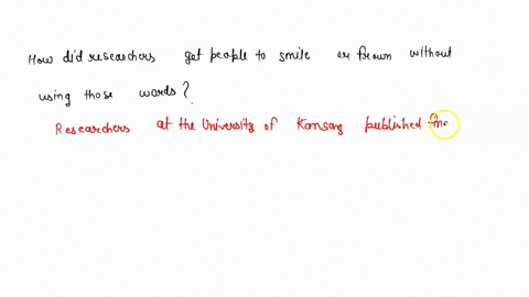 how-did-researchers-get-people-to-smile-or-frown-without-using-those-words-32066