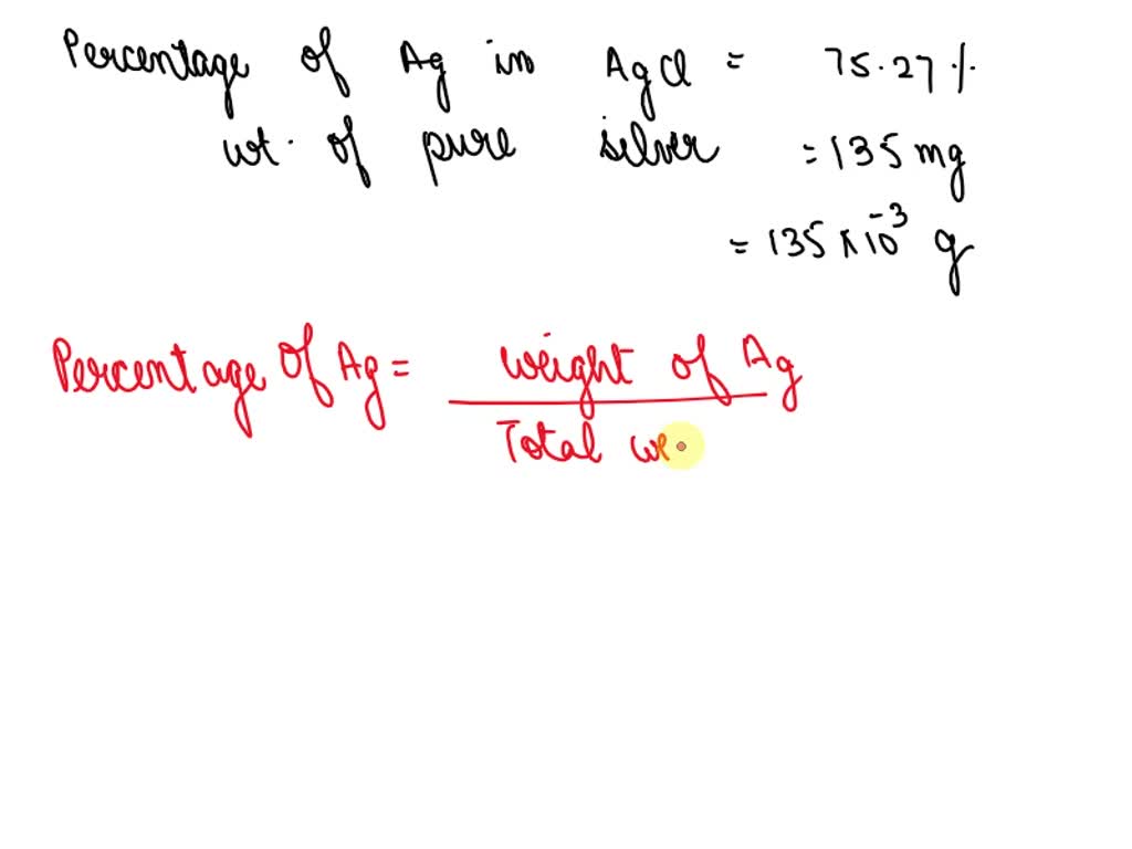 Silver chloride, often used in silver plating, contains 75.27 ag. part